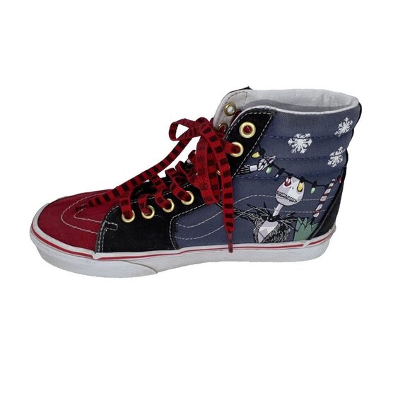 VANS The Nightmare Before Christmas x Sk8- High Christmas town,7 woman, 5.5 men - Picture 2 of 16